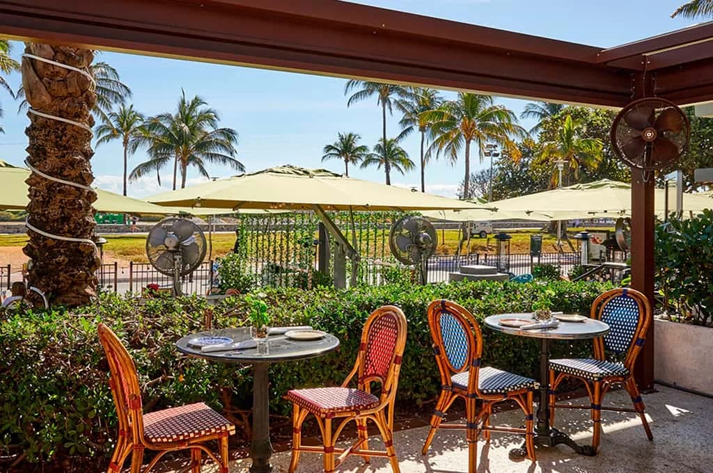 The Ocean Drive terrace